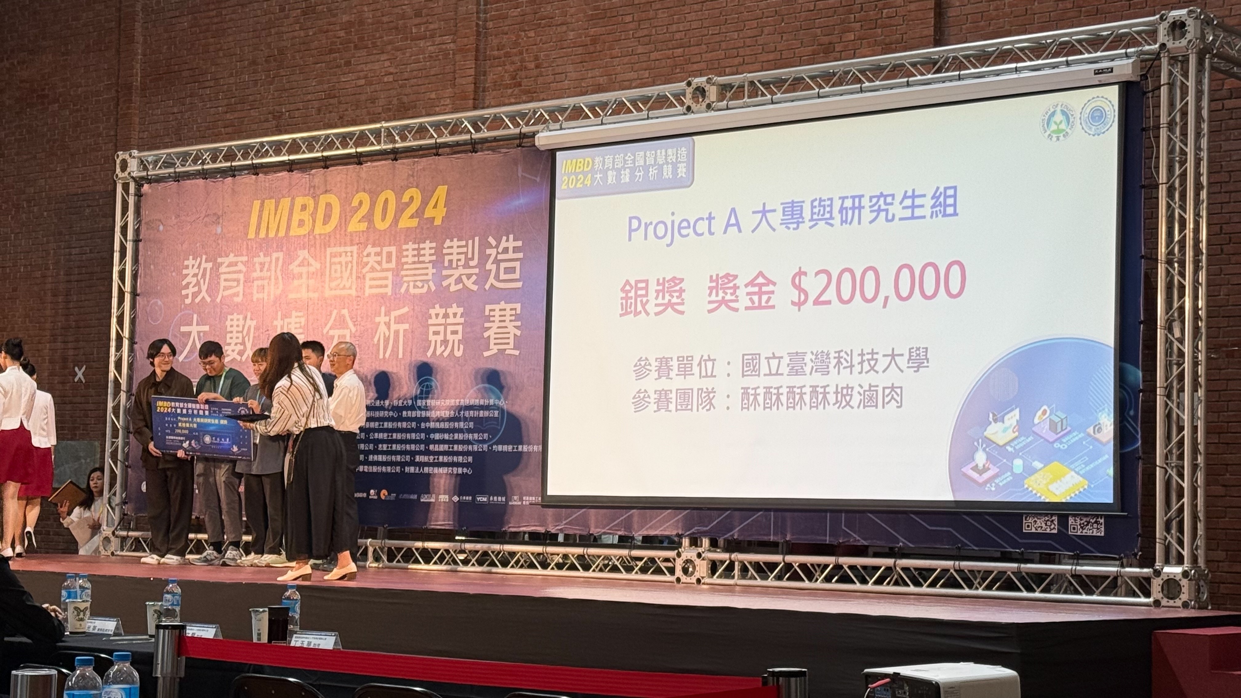 Congratulations! Professor Shih-Che Lo of our department and his supervised students have won the Silver Award in the College and Graduate Student Division of the IMBD2024 National Intelligent Manufacturing Big Data Analysis Competition.